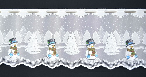 Weihnachtsgardine