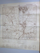 Messtischblatt 3746 Landkarte Zossen / Glienick Rangsdorf Dabendorf 1902