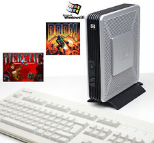 PC COMPUTER HEWLETT PACKARD HP T5720 WINDOWS 98 DOOM HERETIC MS-DOS GAMES TC11