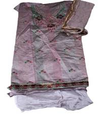 Grau Kleid Material Indische