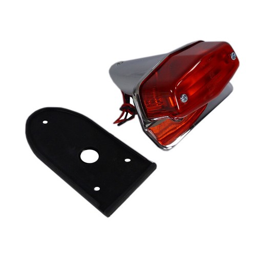 Motorrad rücklicht chrom - rücklicht,