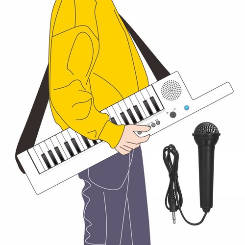 Elektronisches gitarren piano - elektronisches, gitarren-piano