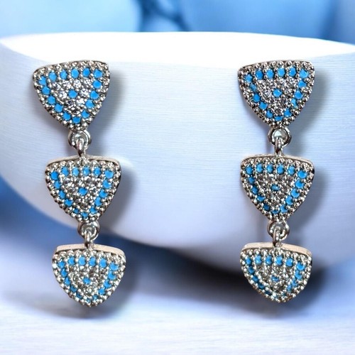 Edelstein zirkonia ohrringe - edelstein,