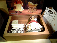 Märklin 1611 Puppenwagen Heidi-Ott-Puppe original befestigt in OVP Zertifikat