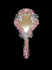 Pink Murano Glass Mirror with