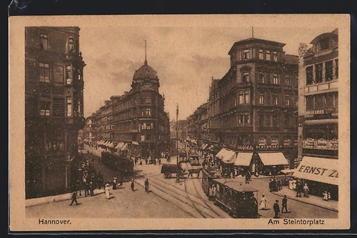 Ansichtskarte hannover am - hannover,,