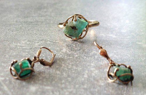 333er gold schmuckset - gold,