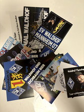 300x Waldhof Mannheim Aufkleber Sammlung Fussball Sticker Set Waldhof Zimbos
