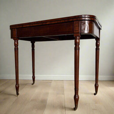 Antiker Spieltisch | England um 1820 | Pyramidenmahagoni