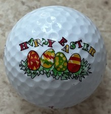 Golfball Logo | Happy Easter |