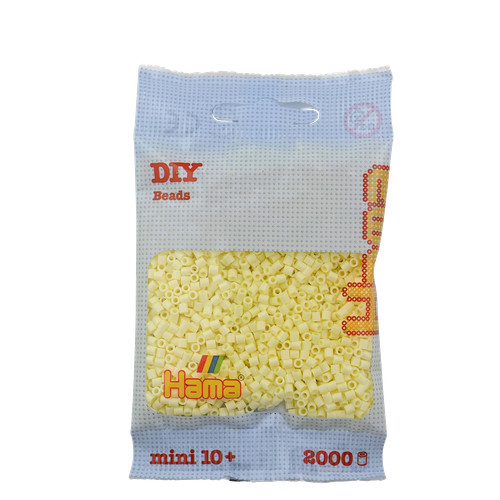 2000 mini bügelperlen creme - bügelperlen,