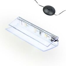 LED Glaskantenbeleuchtung Clip Set 3000K/5000K Transparent Plug & Play Vitrine