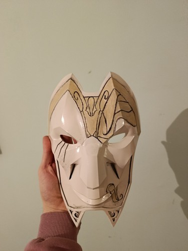 Gedruckte cosplay maske - gedruckte,