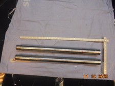 2 Stück  Gabel-Standrohre für Oldtimer Zündapp KS 601