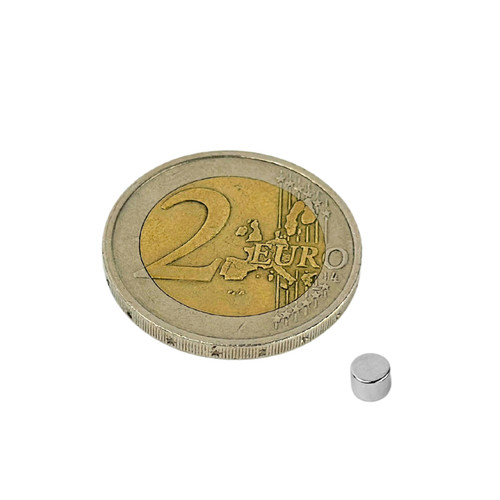 Neodym magnet 4x3mm - neodym, n38