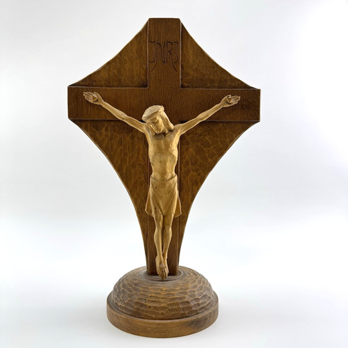 Holz kruzifix 37cm jesus - holz,