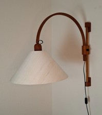 Alte DOMUS Wandlampe danish Design Teak 70er vintage