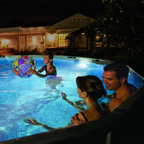 Led pool wandleuchte - led,