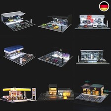 Diorama parkplatz garage - 1:64,