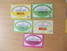 5 alte DDR Bieretiketten Brauerei Hadmersleben