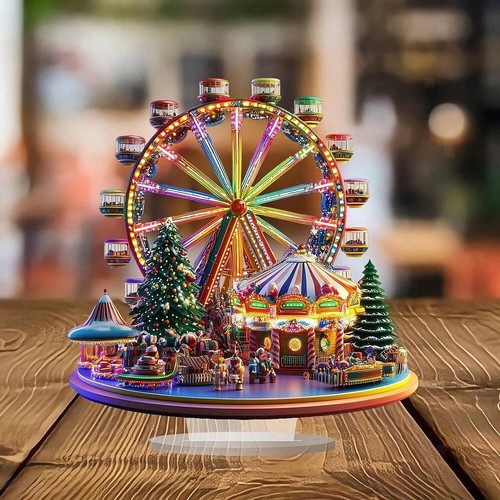 Weihnachts riesenrad figur - riesenrad,