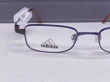 Adidas Brille Damen lila Eckig kleine Gläser A973 45 18 NP: 172€