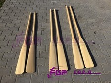 NEU 2x Holz Ruder , Paddel , Holzpaddel, Holzruder 165cm - 180cm - 195cm