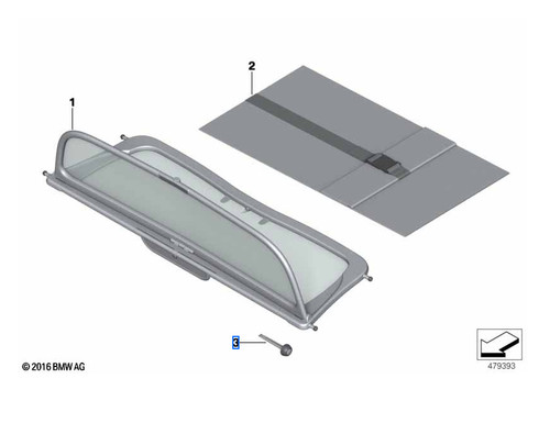 Mini f56 windschott cabrio - f56,