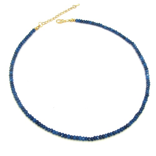 Edelstein halskette rodform - edelstein,