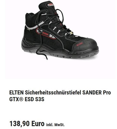 Elten sicherheitsstiefel - 45,