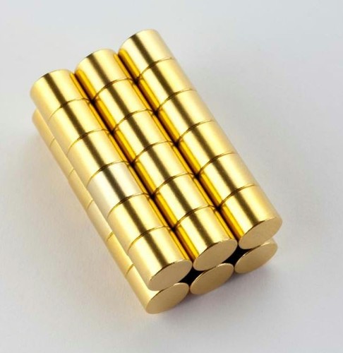 Vergoldeter magnet für - vergoldeter,