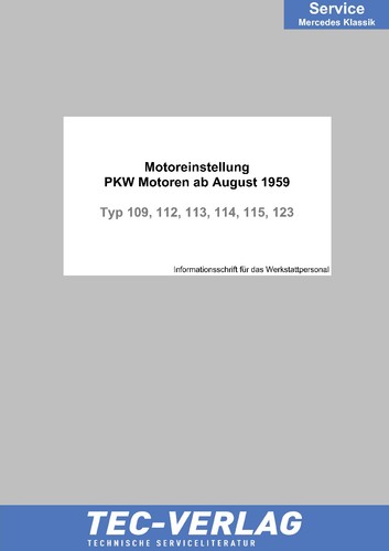 Mercedes werkstatthandbuch - mercedes,
