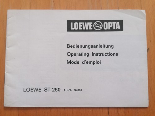 Hifi beschreibung loewe opta - -,