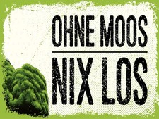 Holzschild 30x40 cm Ohne Moos