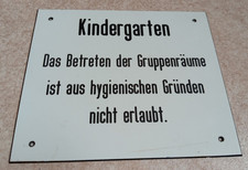 Altes schild ddr - schild, türschild