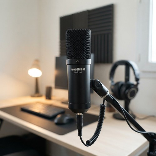 Um1 usb mikrofon schwarz - usb,