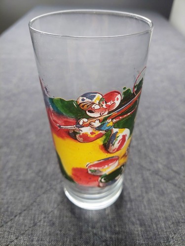 Diddl trinkglas maler pinsel - trinkglas,