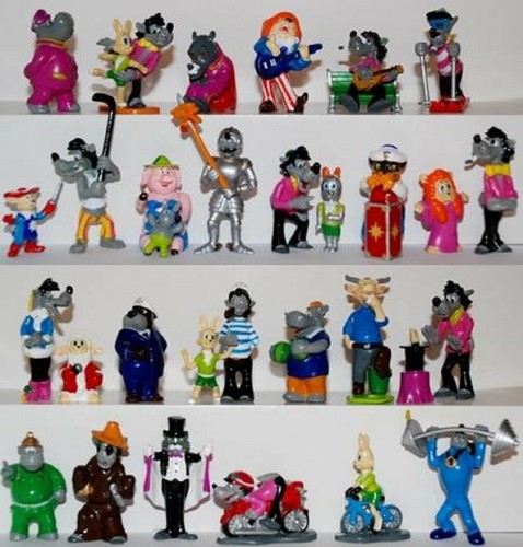 Figuren komplettsätze - Ü-ei,