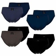 GÖTZBURG Herren Slips X-Lastic Baumwolle Elasthan formstabil weich | 2er Pack