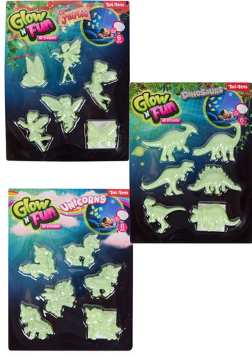 Glow the dark sticker - 3d, 6