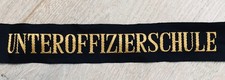 Mützenband Bundesmarine Unteroffiziersschule BRD Marine