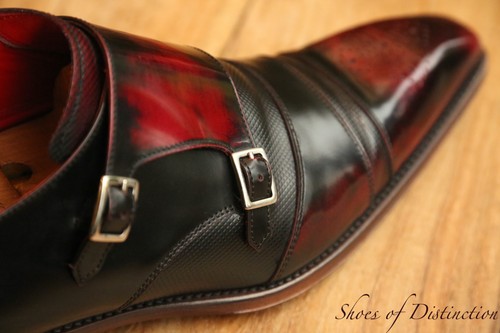 Jeffery west rot schwarz leder - rot,