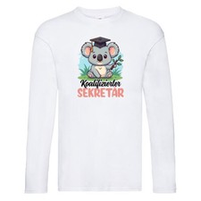 Koalifizierter Sekretär | Büro Long Sleeve Weiß