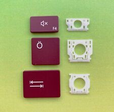 Taste Key Microsoft Surface Pro  Type Cover Tastatur Alcantara Bordeaux Rot 1725