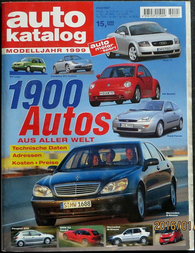 Auto katalog 1999 1900 - auto-katalog, 1999,