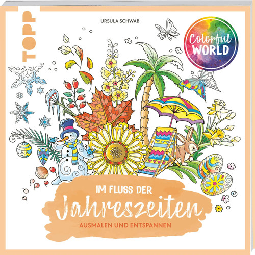 Colorful world fluss der - world,