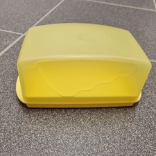 Tupperware Butterdose Junge Welle Serie gelb