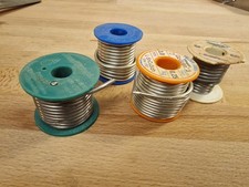 4 Lötzinnrollen Fittingslot