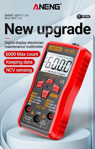 Aneng digital multimeter - digital-multimeter, m118a