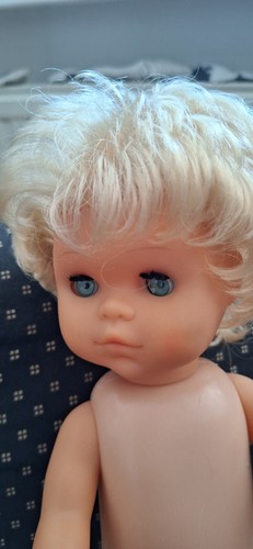 Puppe 37cm 80er jahre - 37cm,